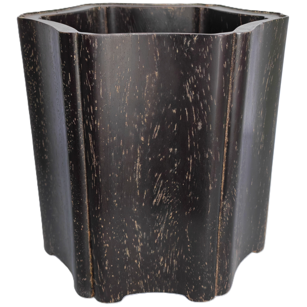 Chinese Brush Pot - Hexagon Shaped