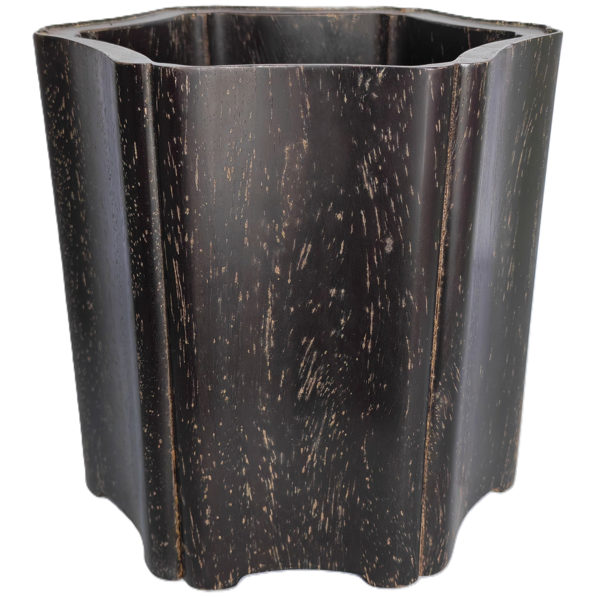 Chinese Brush Pot - Hexagon Shaped