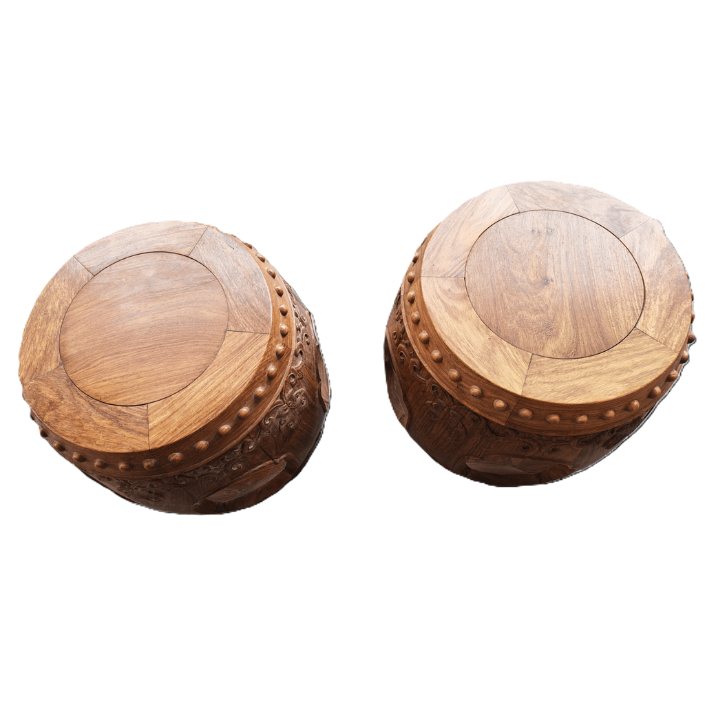 Chinese Style Drum Stool