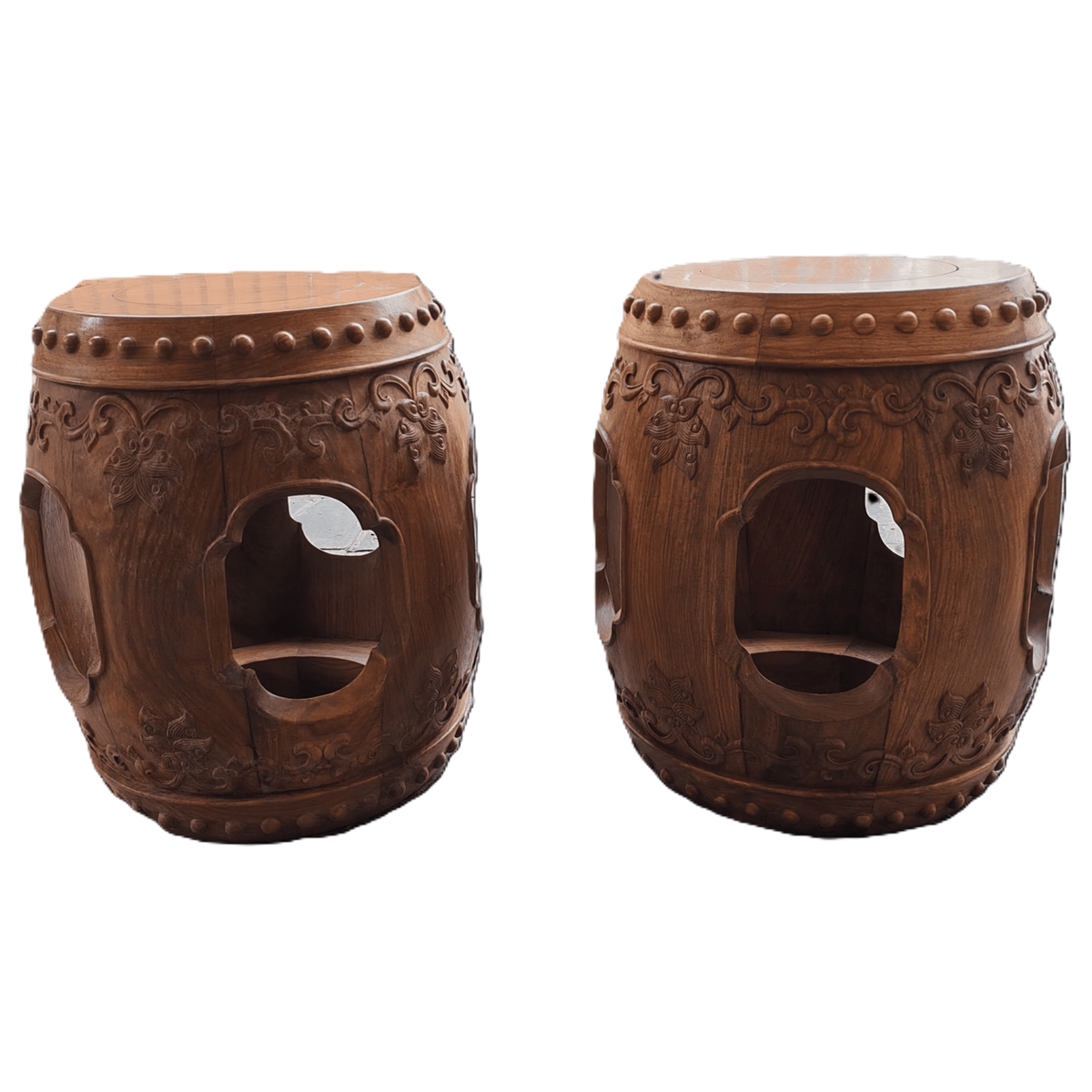 Chinese Style Drum Stool