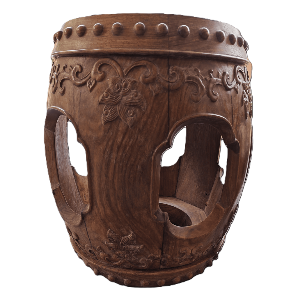 Chinese Style Drum Stool