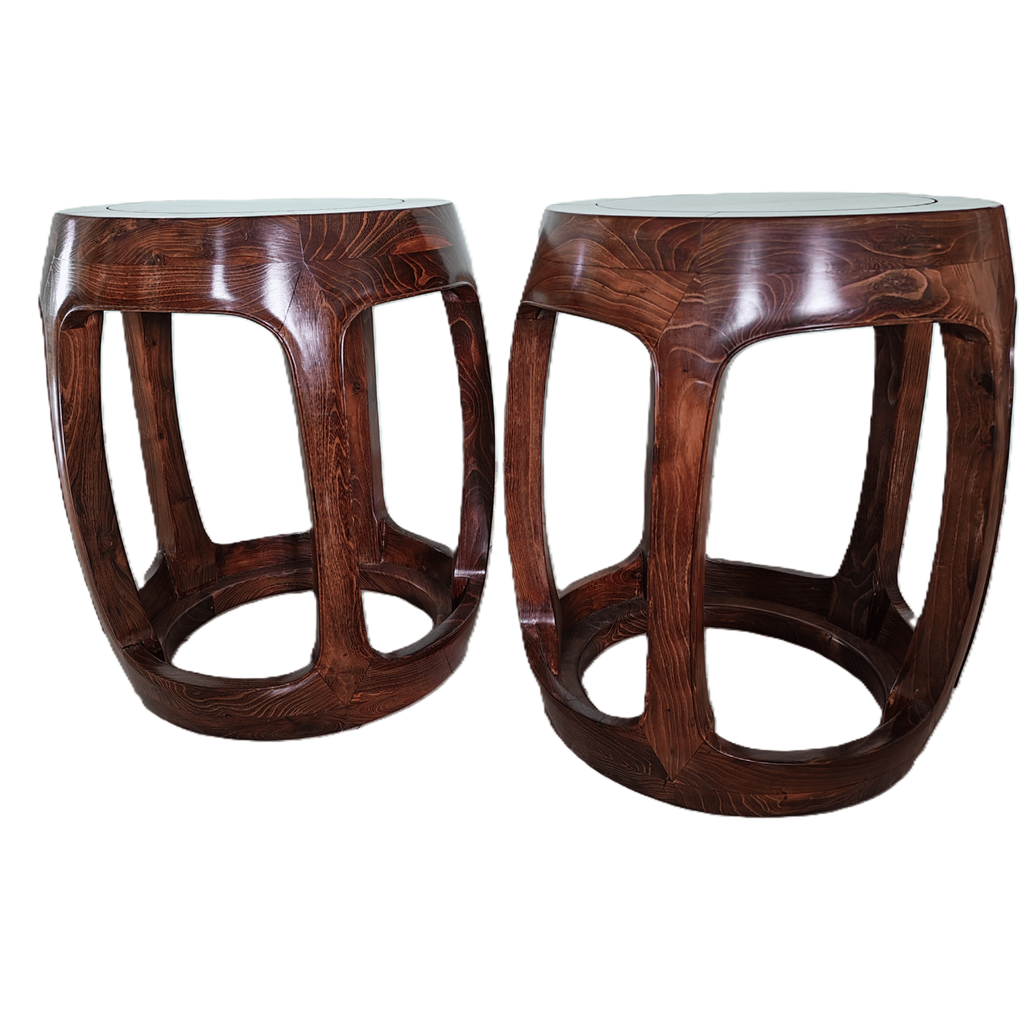 Chinese Style Drum Stool
