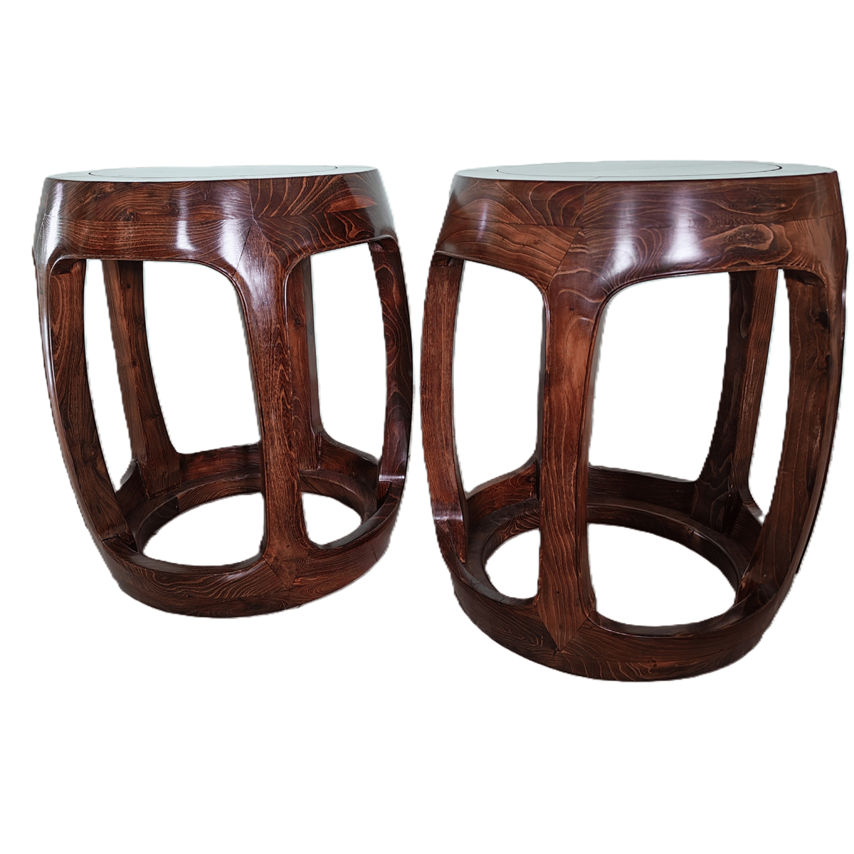 Chinese Style Drum Stool