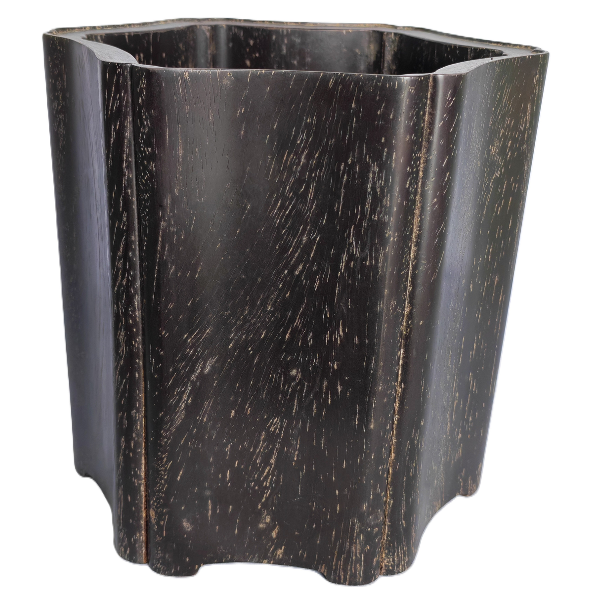 Chinese Brush Pot - Hexagon Shaped