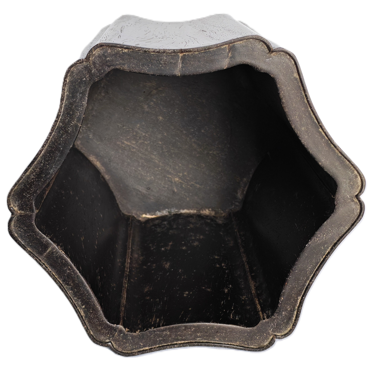 Chinese Brush Pot - Hexagon Shaped